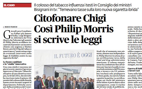 citofonare palazzo chigi
