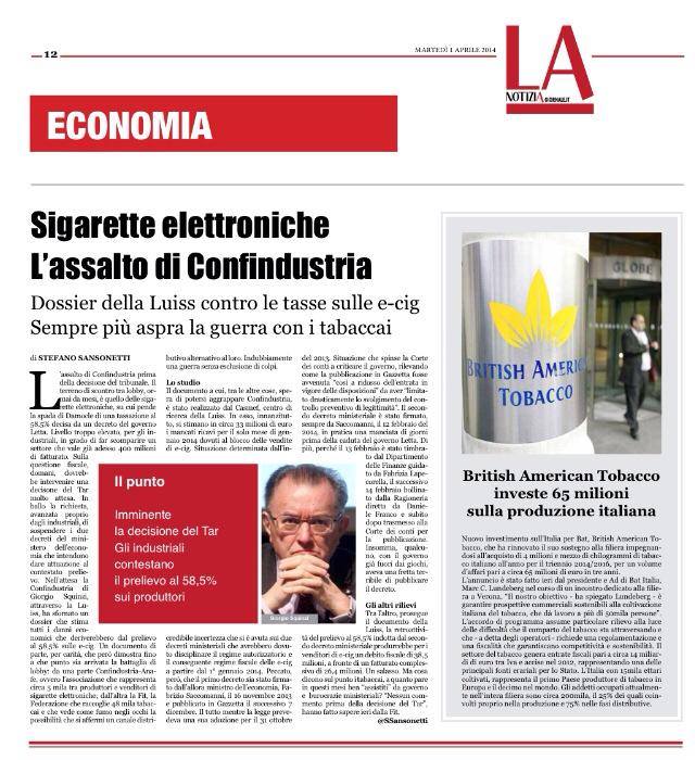 lanotizia ecig battaglia