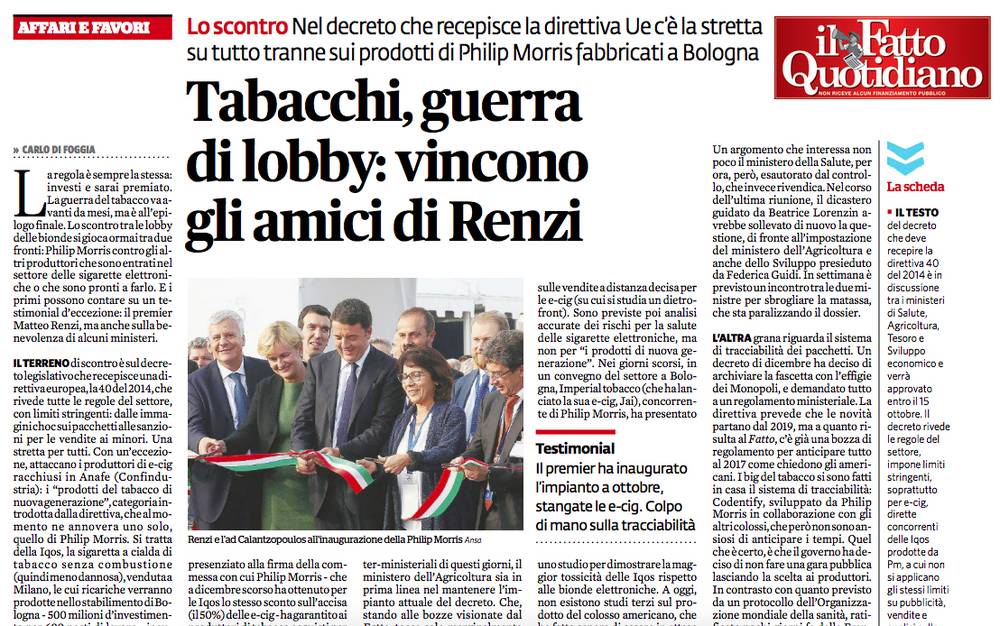 2015-09-26 Fatto - PMI amici di Renzi