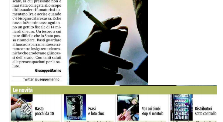 L’ultima follia: sigarette (ed e-cig) al bando e canne libere | Il Giornale