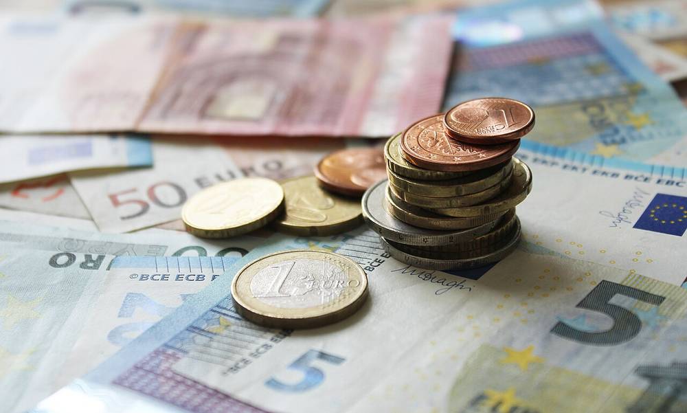 Monete e banconote in euro