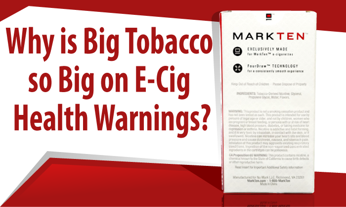 Se si parla di e-cig, Big Tobacco si preoccupa per la tua salute (Reuters)