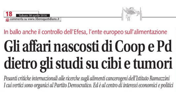 Istituto Ramazzini sotto accusa: prima le ecig, oggi i dolcificanti [Libero]