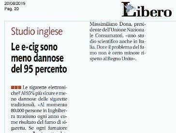 Le e-cig sono meno dannose del 95% | Libero