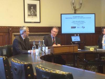 Parlamento inglese, il prof. Polosa presenta gli studi sulle e-cig