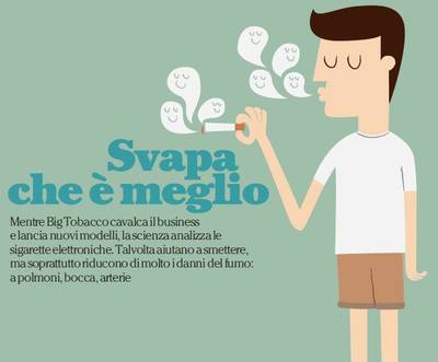La riscossa dell’e-cig: “Limita i danni” (Repubblica.it)