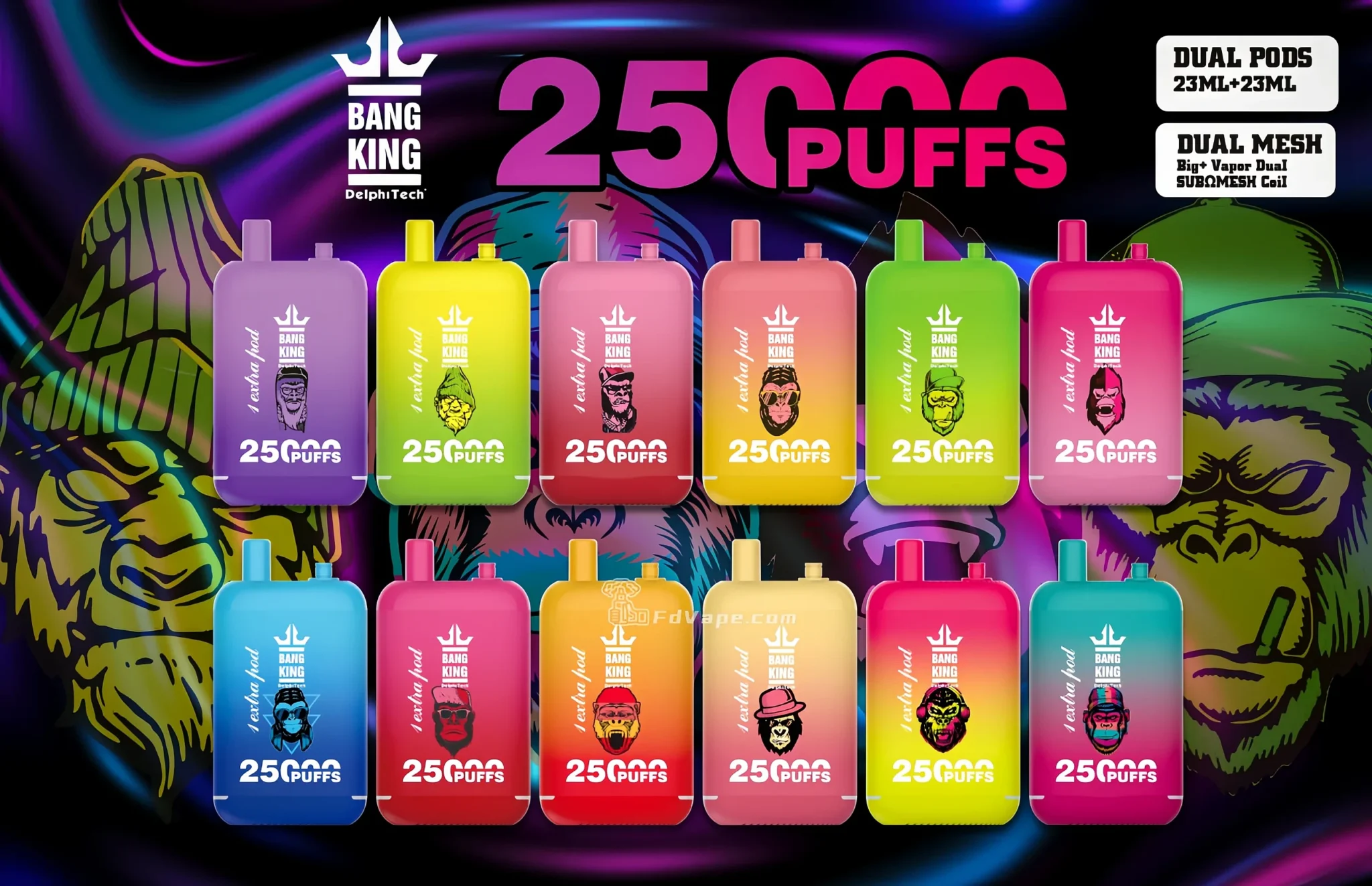 Bang King 25000 Puffs