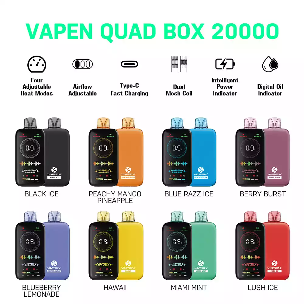 VAPEN QUAD BOX 20000